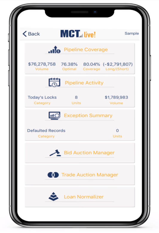 New MCTlive! Mobile App Puts Secondary Marketing at Lenders’ Fingertips