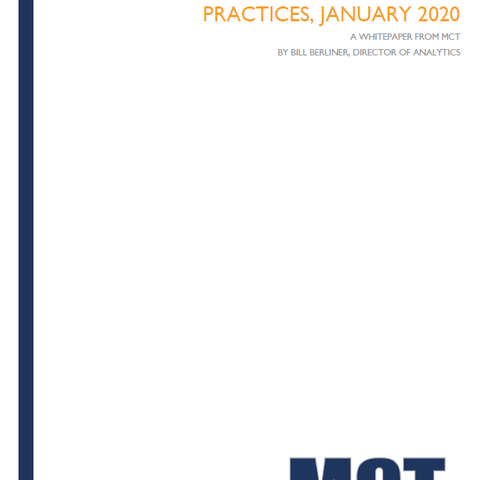 MCT’s Response to the FHFA’s Proposed Changes, Jan. 2020