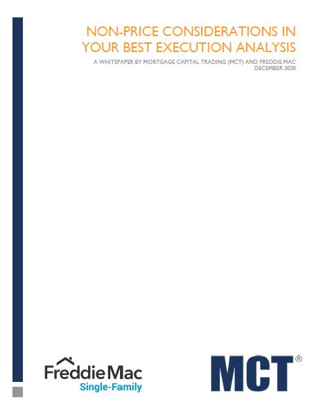MCT Whitepaper: Non-Price Considerations in Your Best Execution Analysis