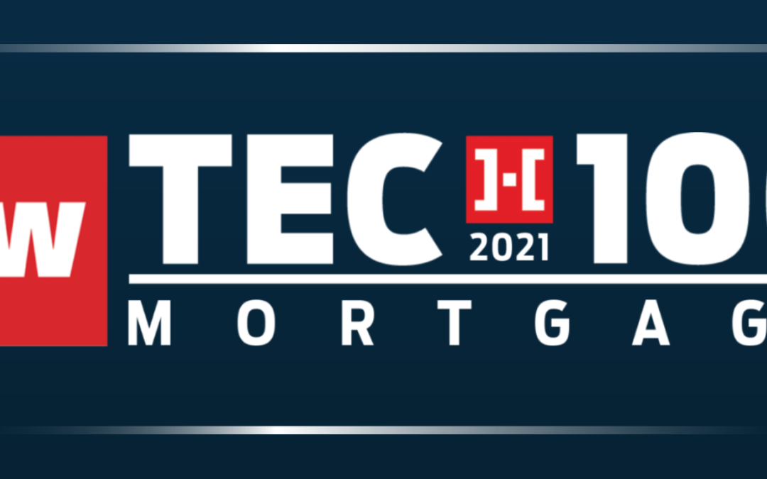 2021 HW Tech100 Mortgage Award Announces MCT as Leader in Innovation