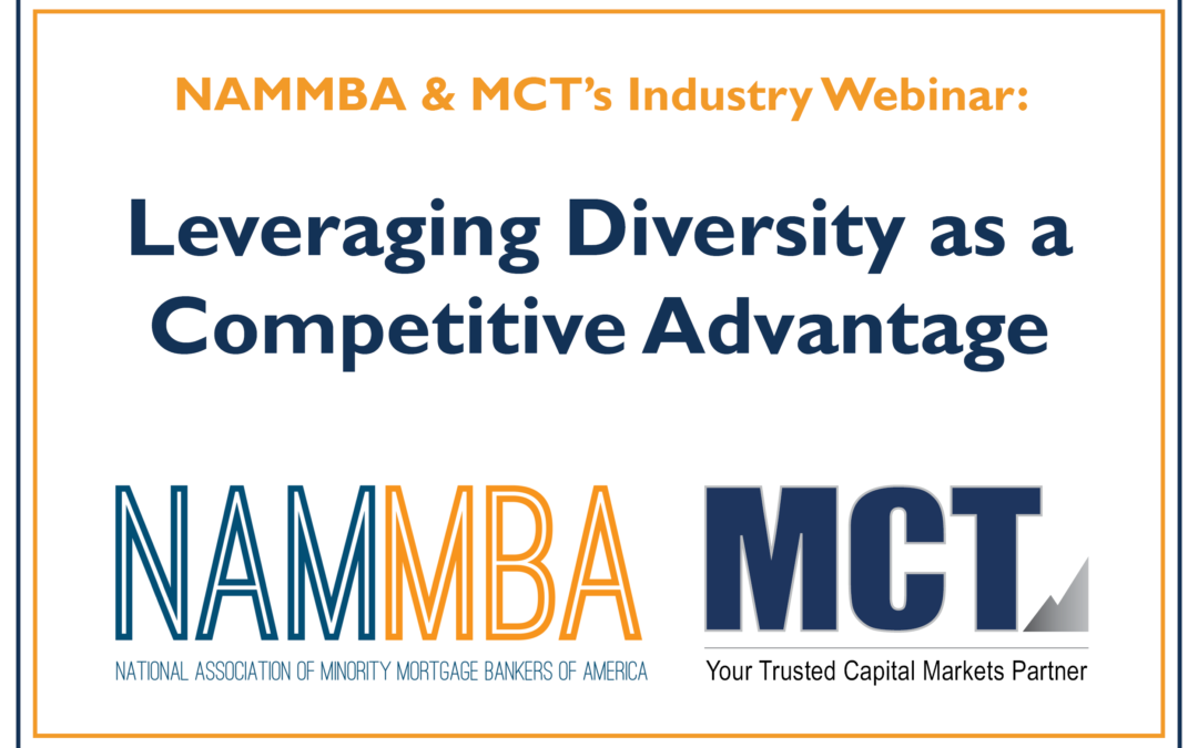 NAMMBA & MCT Webinar – Leveraging Diversity as a Competitive Advantage