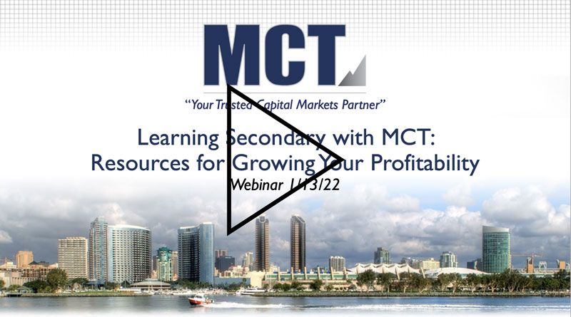 MCT Learning Center Webinar