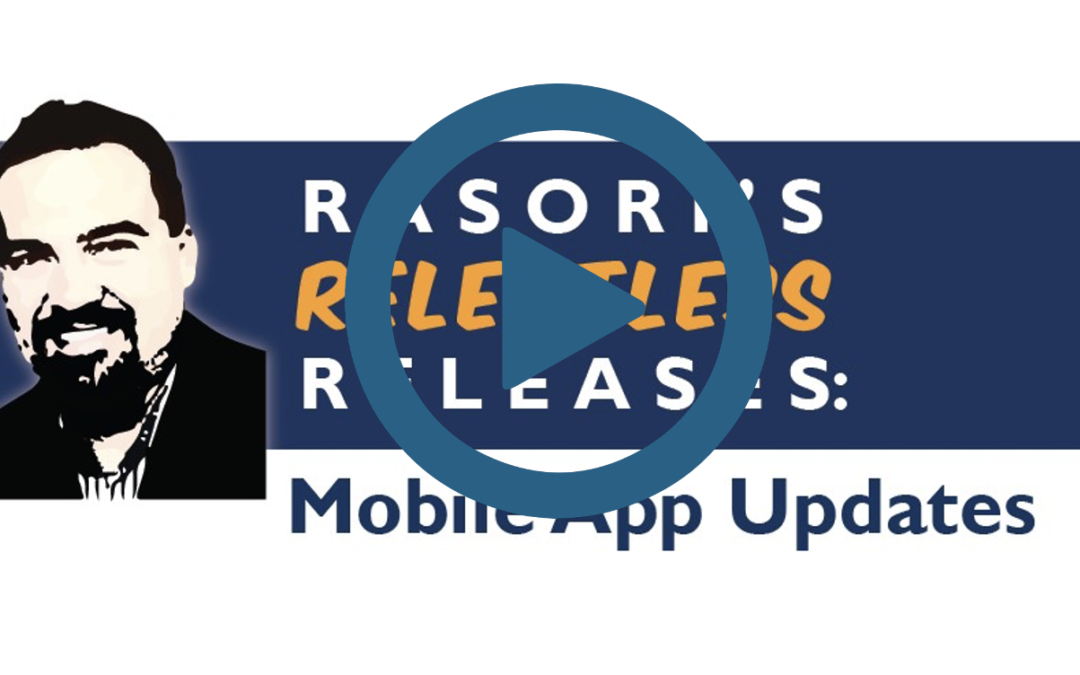 MCTlive! Mobile App Updates – Rasori’s Relentless Releases