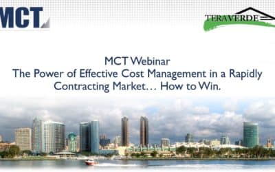 MCT Webinar – The Power of Effective Cost Management in a Rapidly Contracting Market… How to Win.