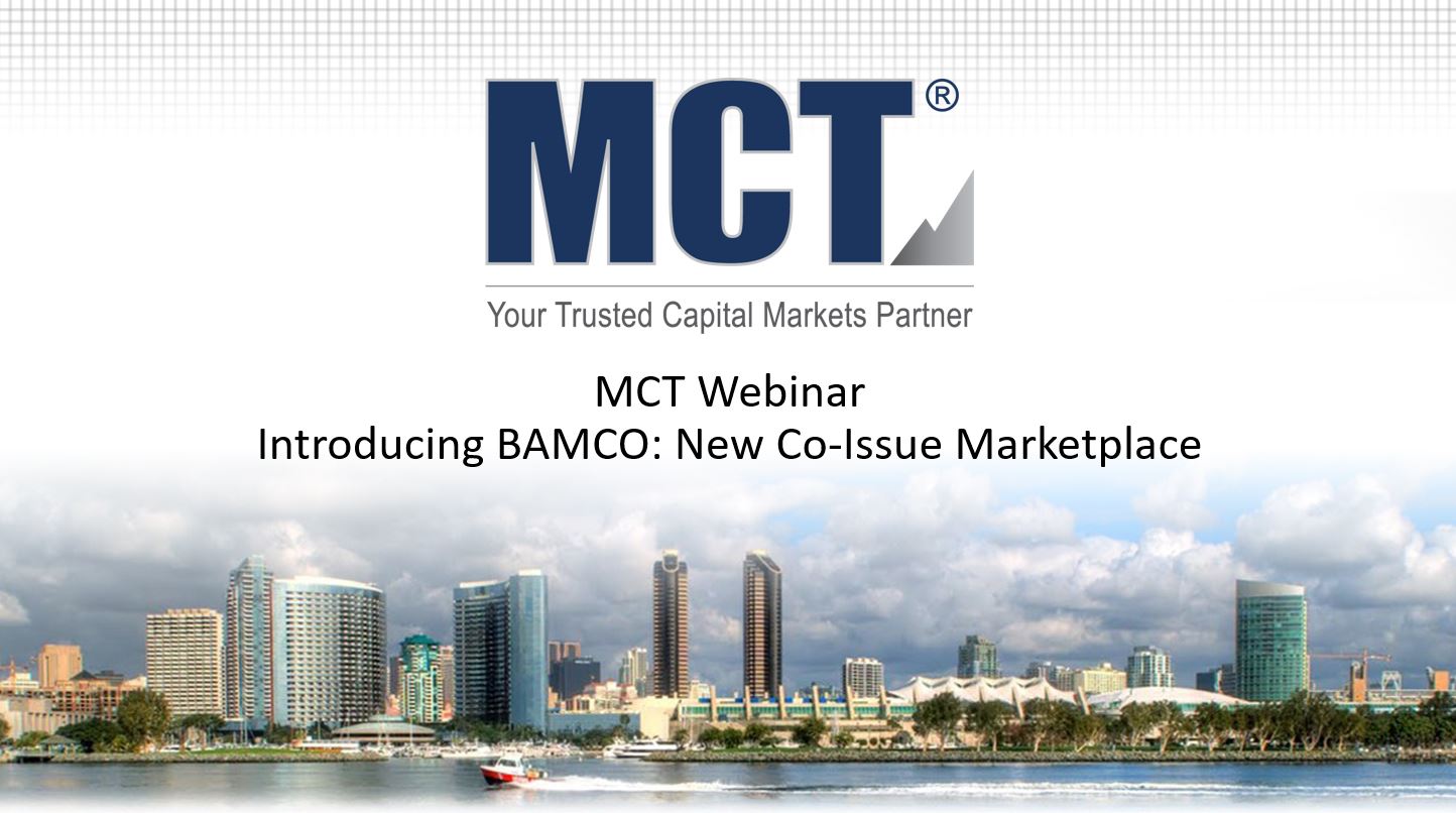 [MCT Webinar] Introducing BAMCO: New Co-Issue Marketplace