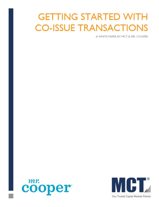 MCT & Mr. Cooper Whitepaper: Getting Started with Co-Issue Transactions