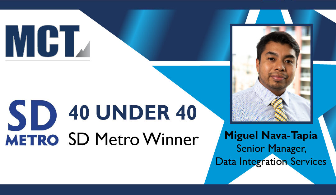San Diego Metro Magazine Honors Miguel Nava-Tapia With Top 40 Under 40 Award