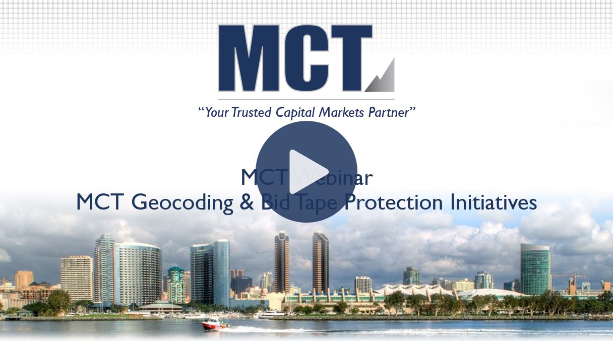 MCT Webinar – MCT Geocoding & Bid Tape Protection Initiatives