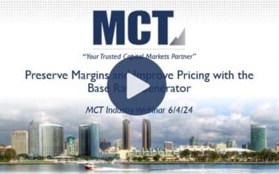 Preserve Margins and Improve Pricing with the Base Rate Generator [MCT Industry Webinar]