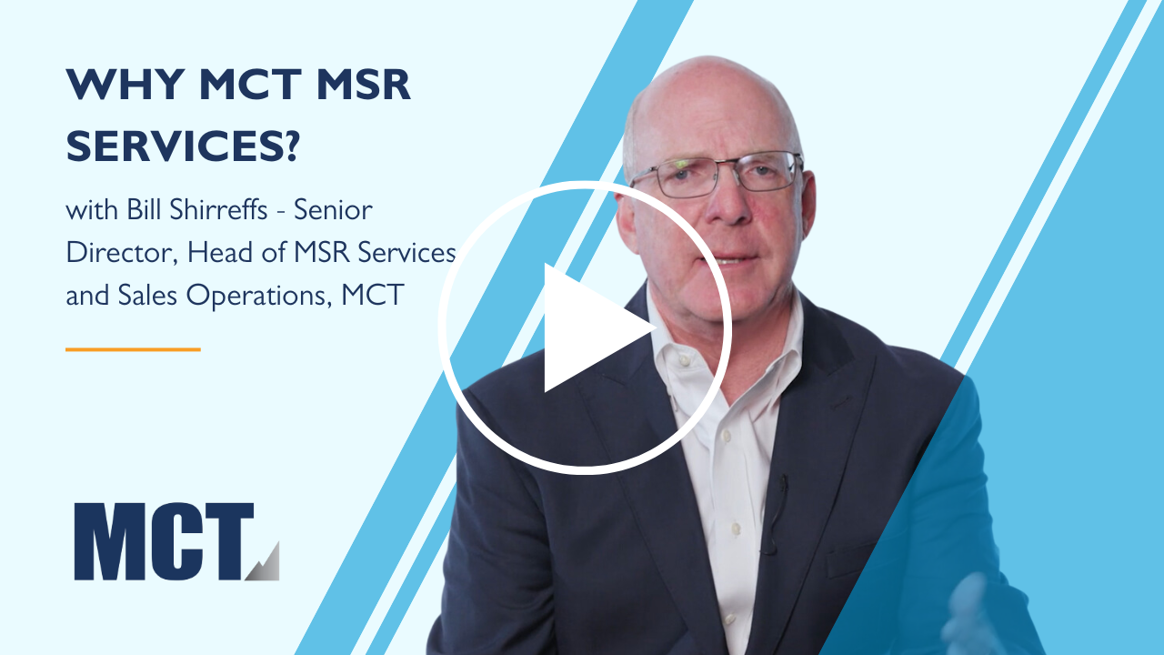 Why MCT? Information on MSR Services & Interview with Bill Shirreffs