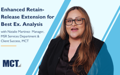 Enhanced Retain-Release Extension for Best Ex. Analysis