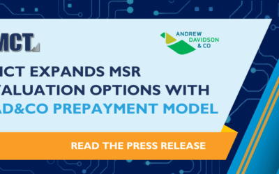 MCT Expands MSR Valuation Options with AD&Co Prepayment Model