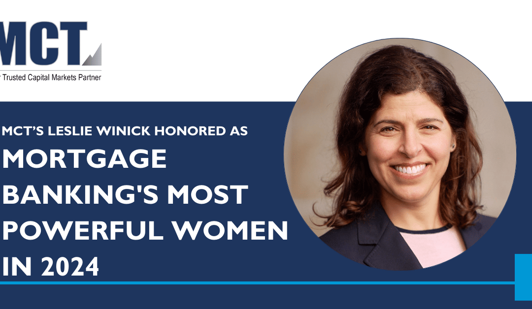 Leslie Winick of MCT Honored Among Mortgage Banking’s Most Powerful Women in 2024