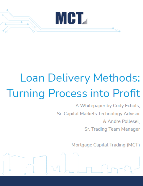Loan Delivery Methods Front page of Loan Delivery Methods whitepaper